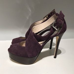 MICHAEL KORS ELENA PLATFORM HIGH HEEL SANDALS